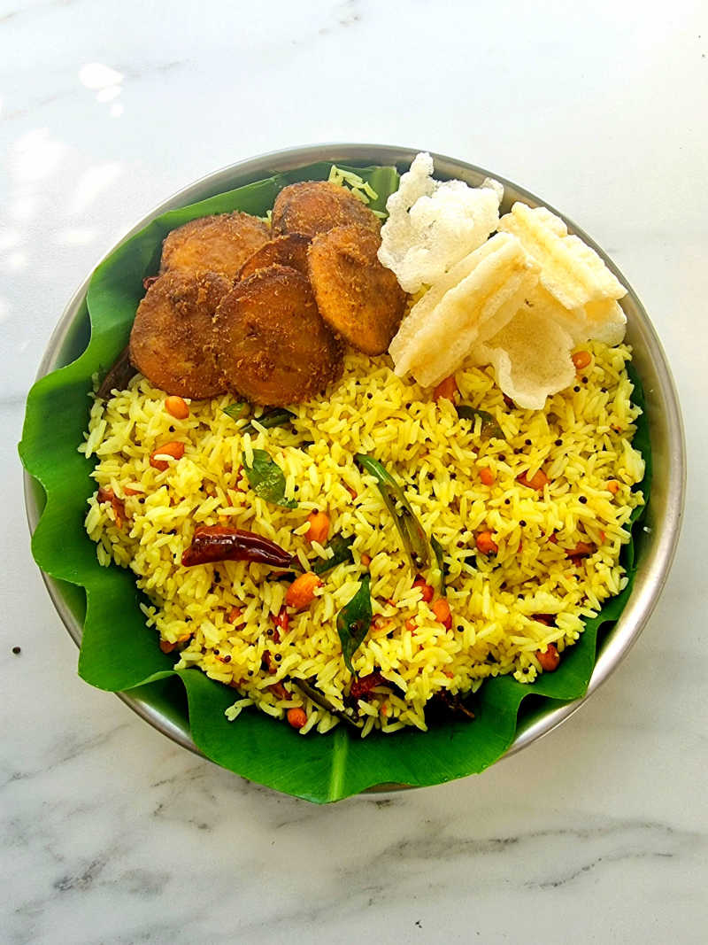 Lemon Rice Premix, Instant Lemon rice Paste, எலுமிச்சை சாதம் in 15 min