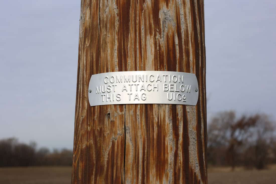 Custom Pole Tags for Utility Marking Premax