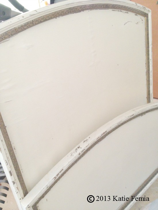 Curbside Crafts Repurposed Headboard Yard Sign