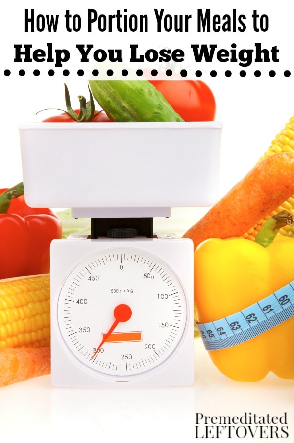 How to Portion Your Meals to Help You Lose Weight
