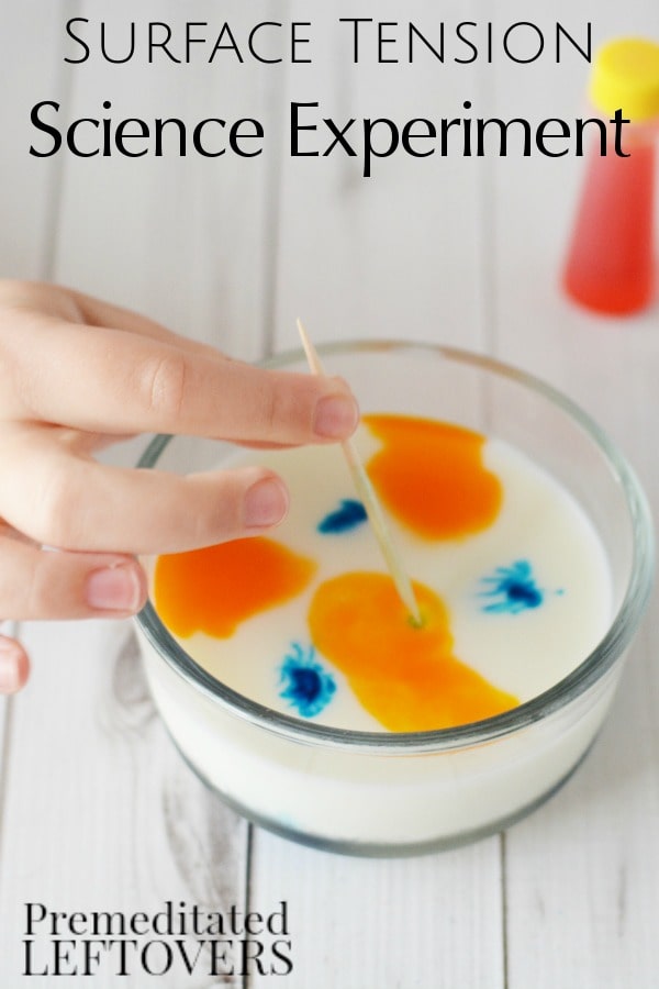 Surface Tension Science Experiment for Kids