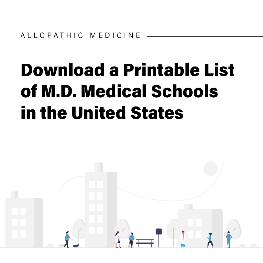 M.D. Allopathic Medical Schools in the United States PDF List