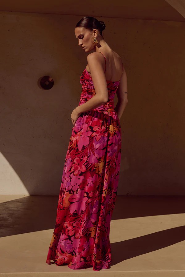 CAMILLE MAXI DRESS ROMANCE PRINT