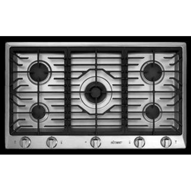 Dacor DCT365BLPH 36 Inch Liquid Propane Cooktop with 5 Sealed Burners
