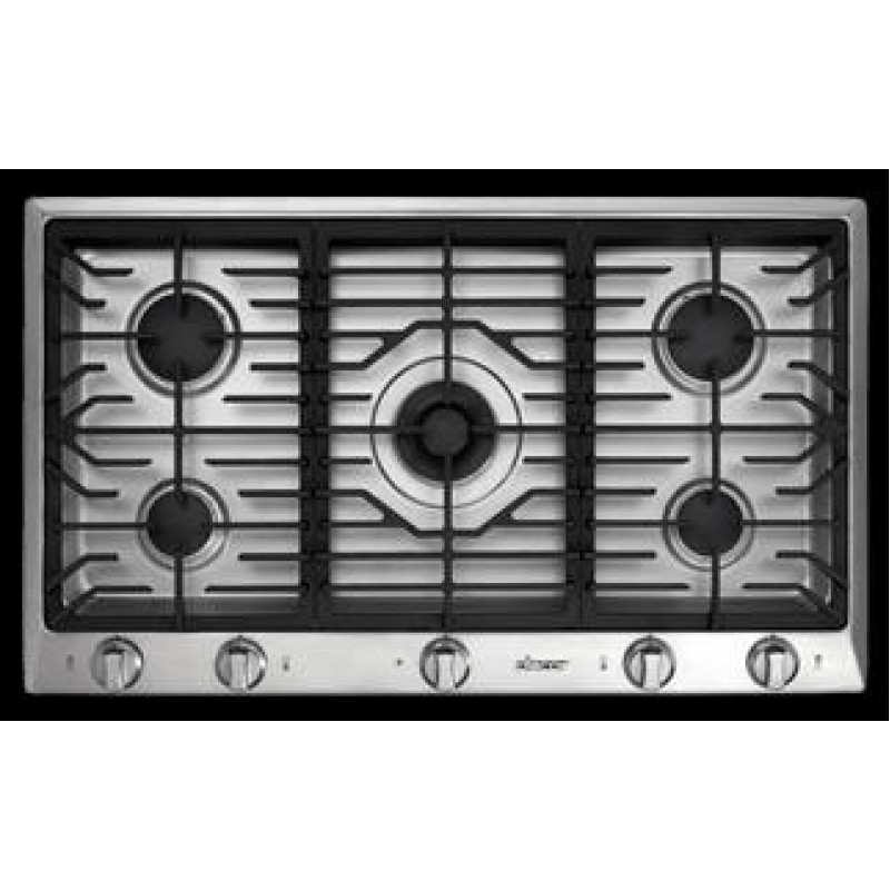 Dacor DCT365BLPH 36 Inch Liquid Propane Cooktop with 5 Sealed Burners