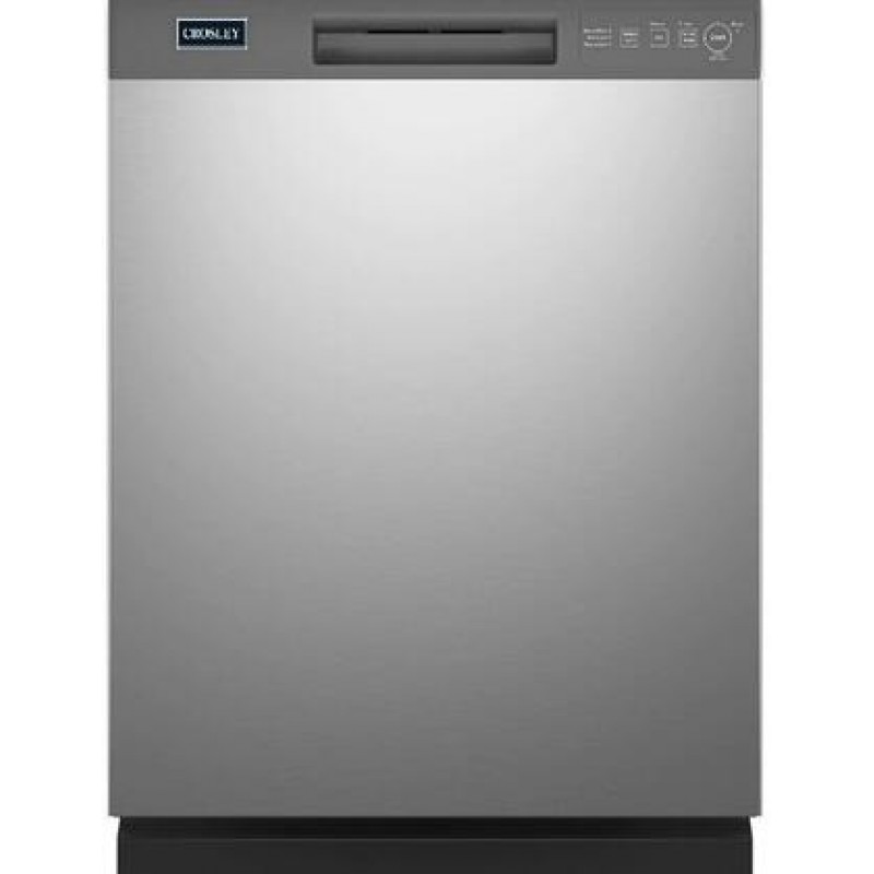 Crosley XDF350PSRSS 24 Inch BuiltIn Dishwasher with 3 Wash Cycles, 12