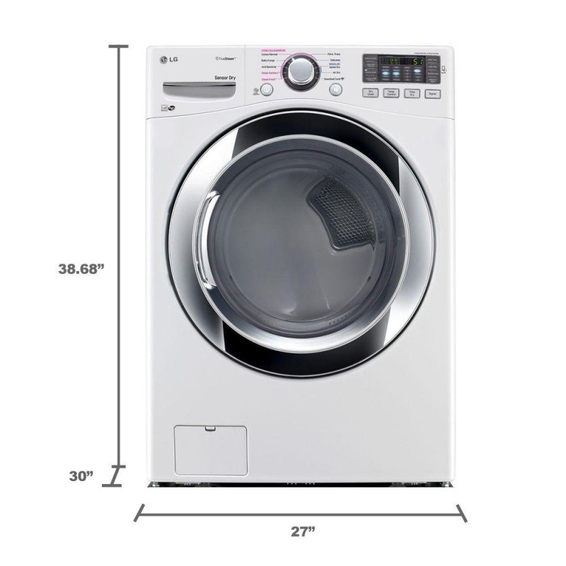 LG Washer & Dryer Set w/CHROME TRIM