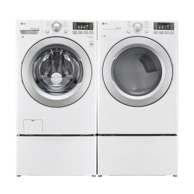 LG WM3170CW 4.3 cu. ft. High-Efficiency Front Load Washer in White