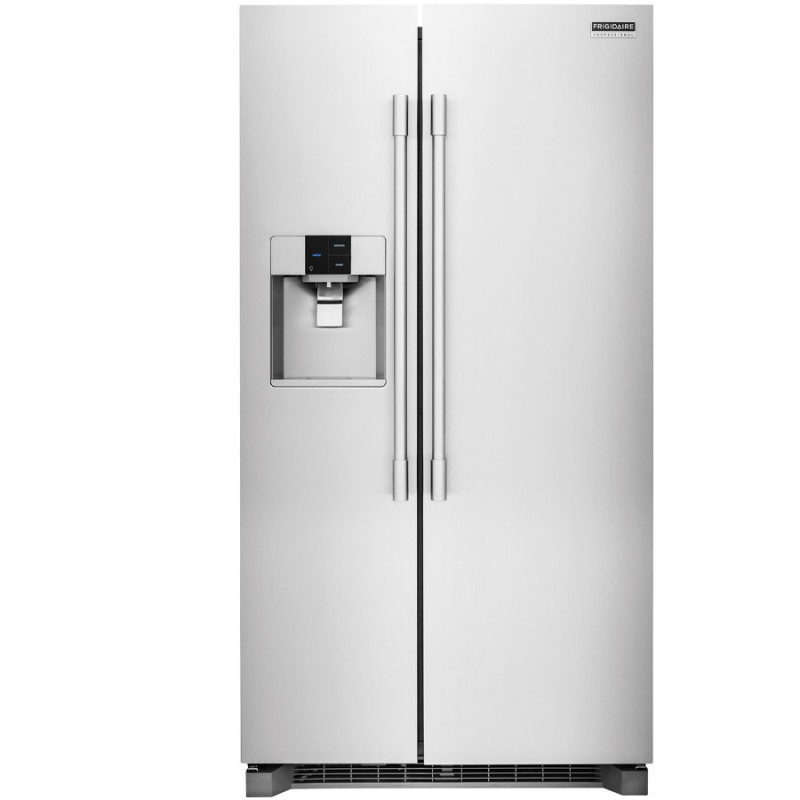 Frigidaire FPSS2677RF1 Professional 25.6cu ft SidebySide Refrigerator with Ice Maker