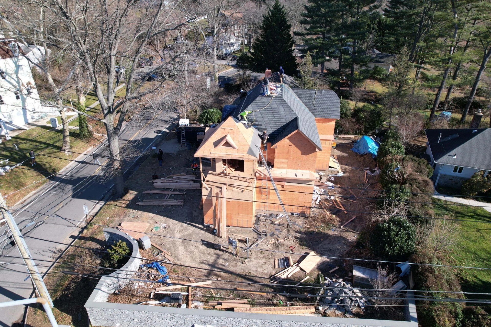 Roslyn Harbor New Home Construction