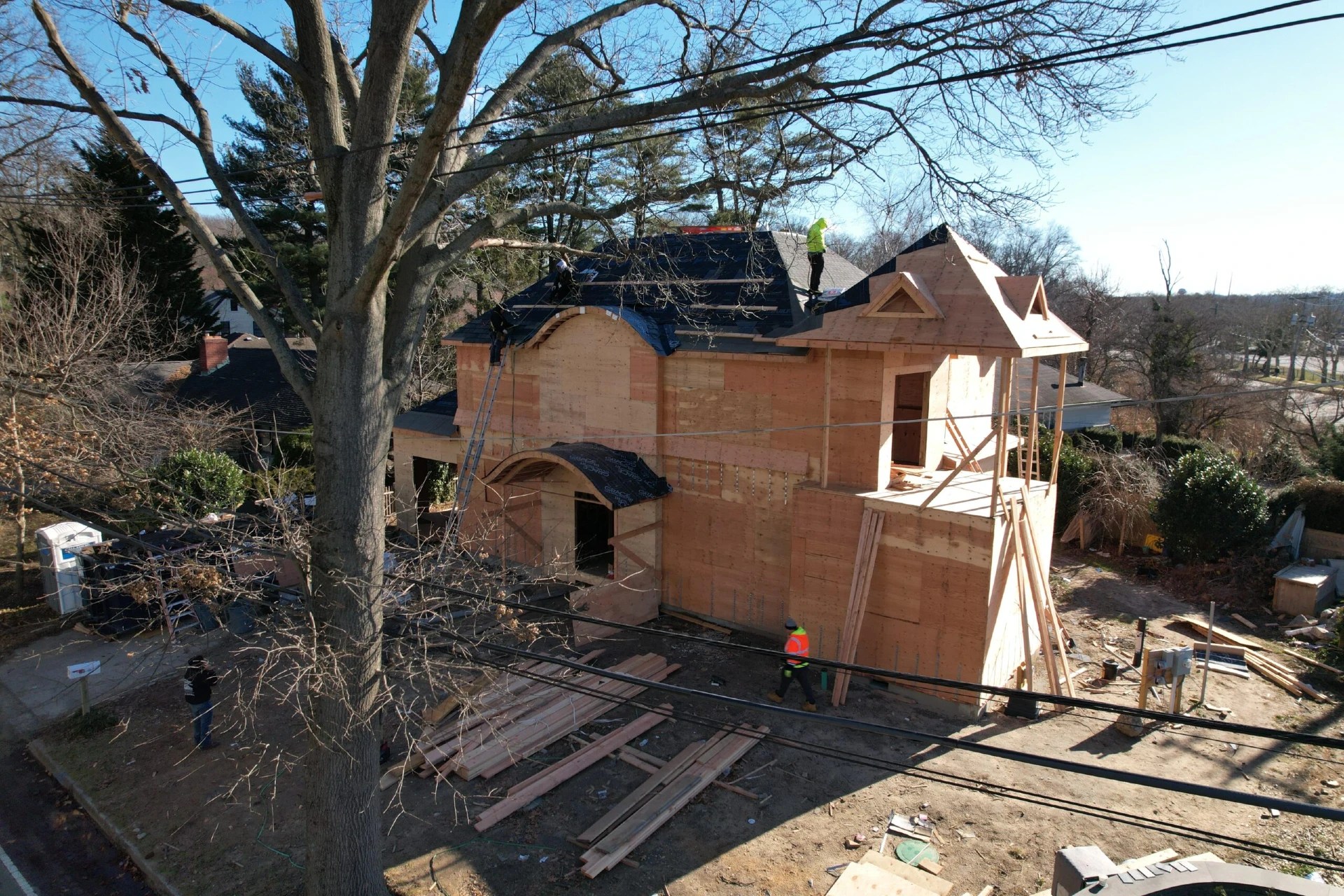 Roslyn Harbor New Home Construction