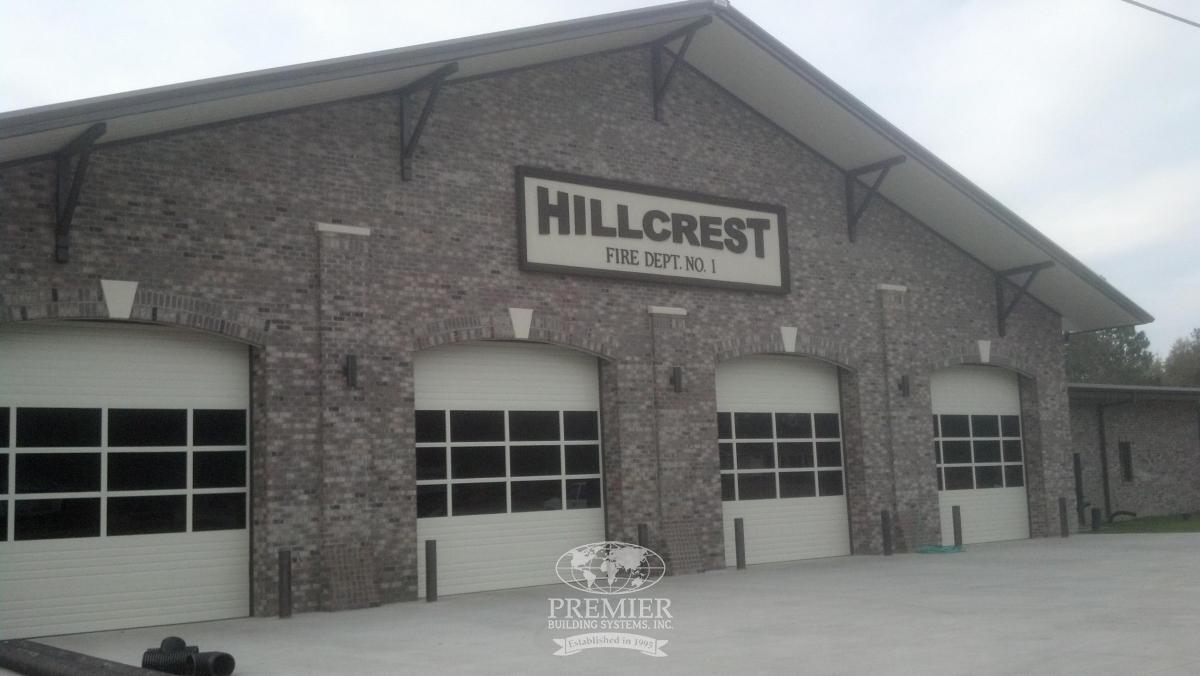 Steel FireHouse Building North Carolina Premier Building Systems