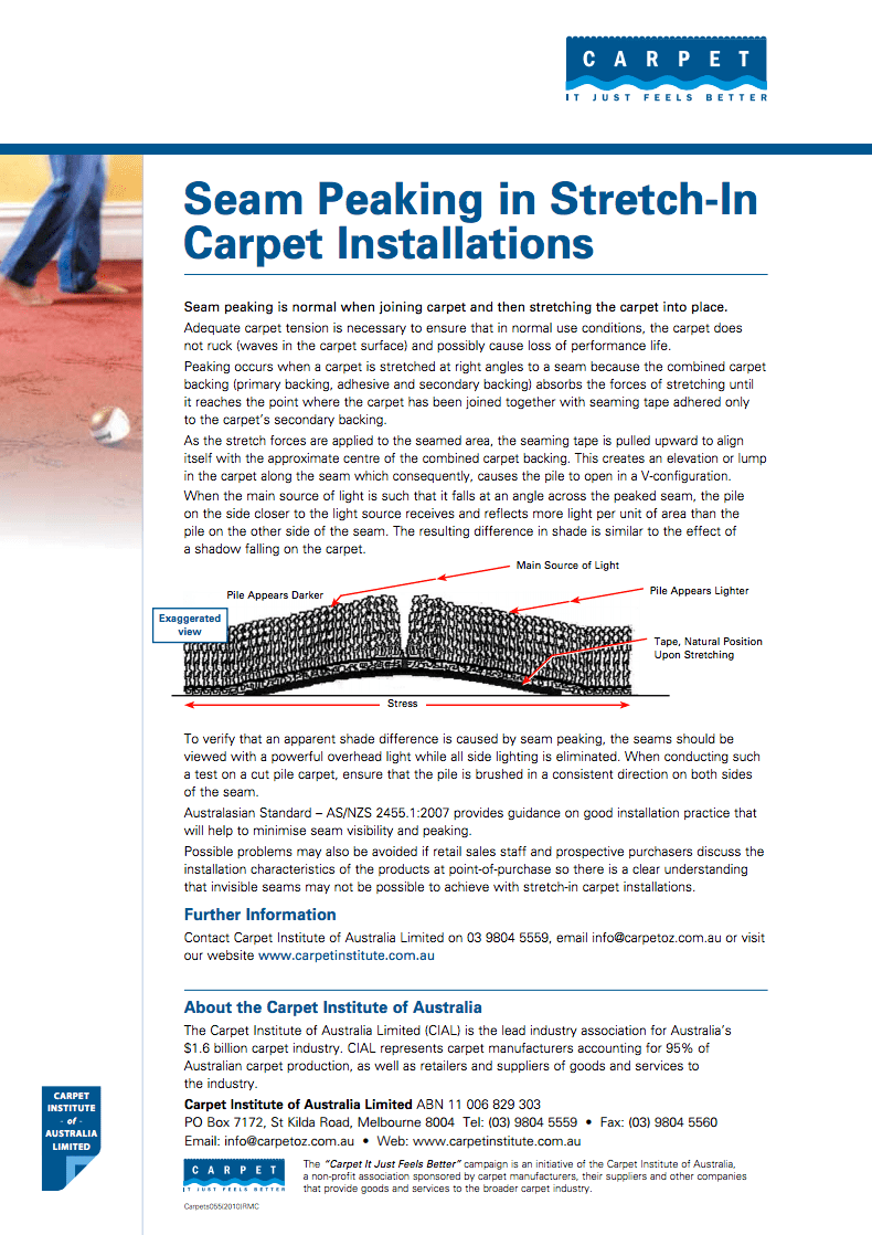 Brochures Premier Carpets