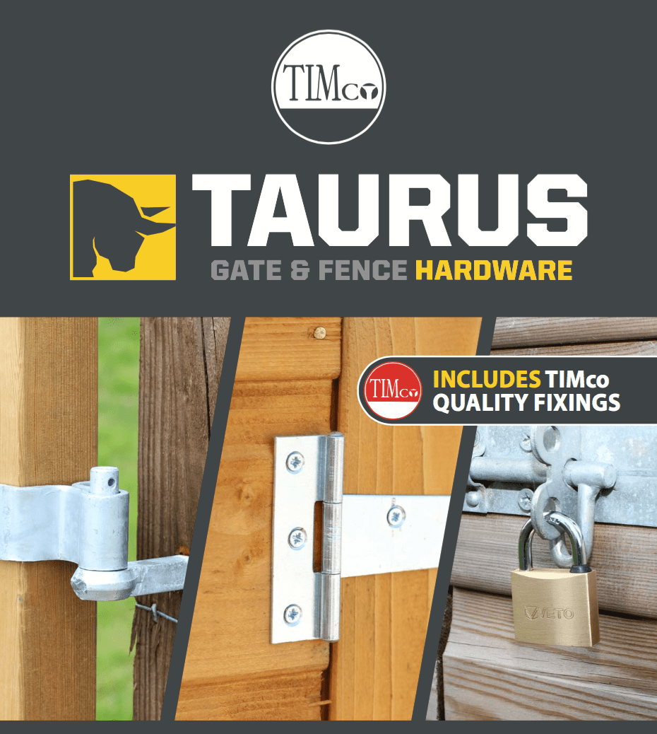 TIMco Launch New Gate & Fence Hardware Range Under The Brand Taurus