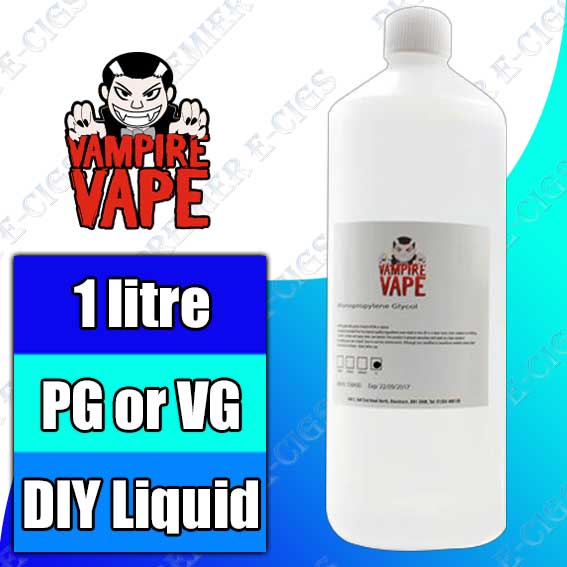 PG/VG 1 Litre (1000ml) Premier ECigs