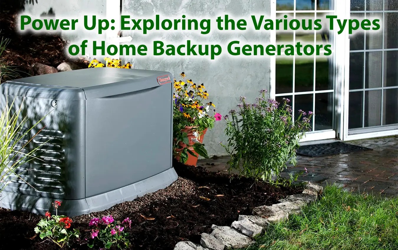 Exploring the Various Types of Home Backup Generators