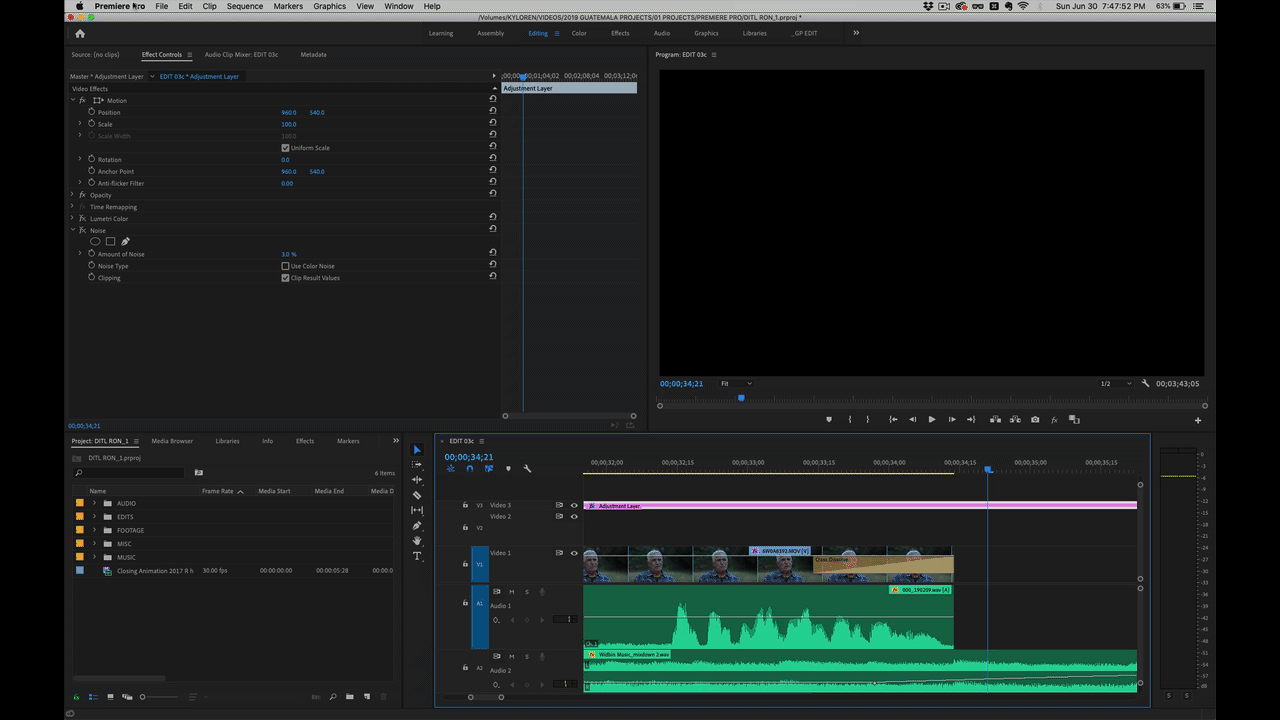 Timeline Playback AutoScrolling Premiere Pro Tricks