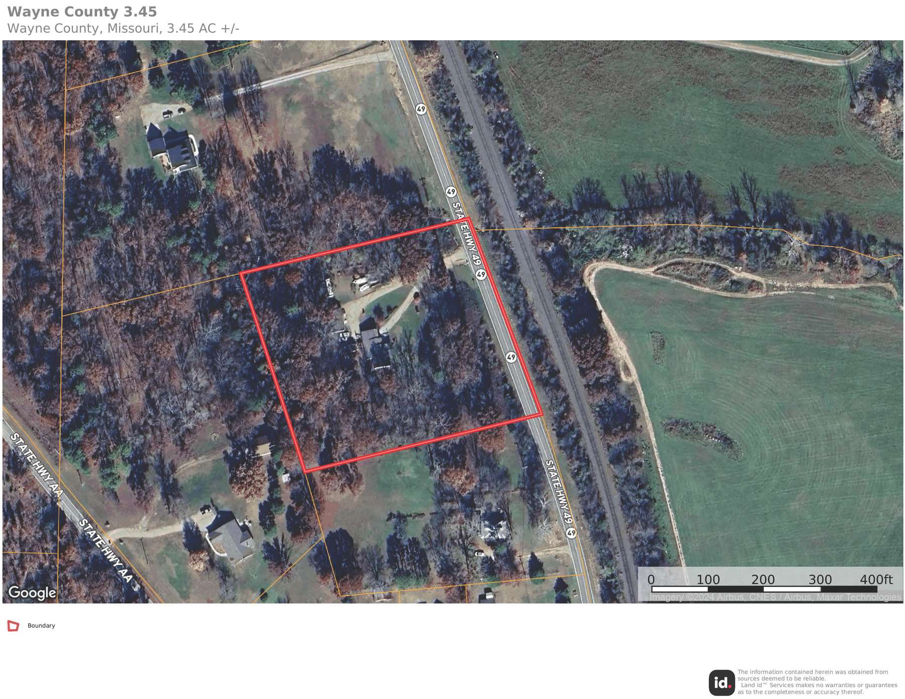 8475 STATE HIGHWAY 49, PIEDMONT WAYNE COUNTY MO 3.65 AUCTION SOLD