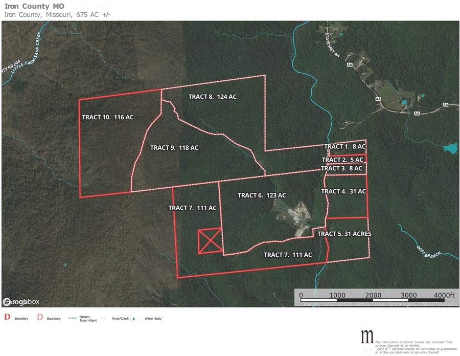 IRON COUNTY MO 675 AUCTION SOLD