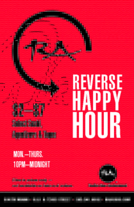 RA SUSHI IN SOUTH MIAMI REVERSE HAPPY HOUR Premier Guide Miami