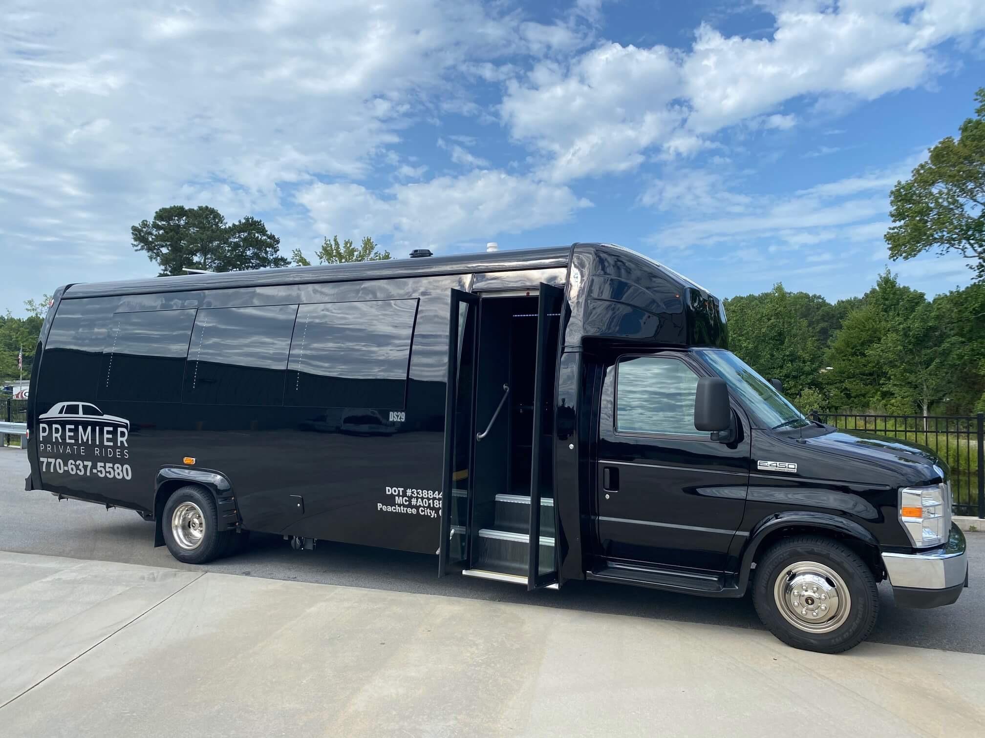 Atlanta Wedding Limo Service // 1 Private Bridal Party Transportation