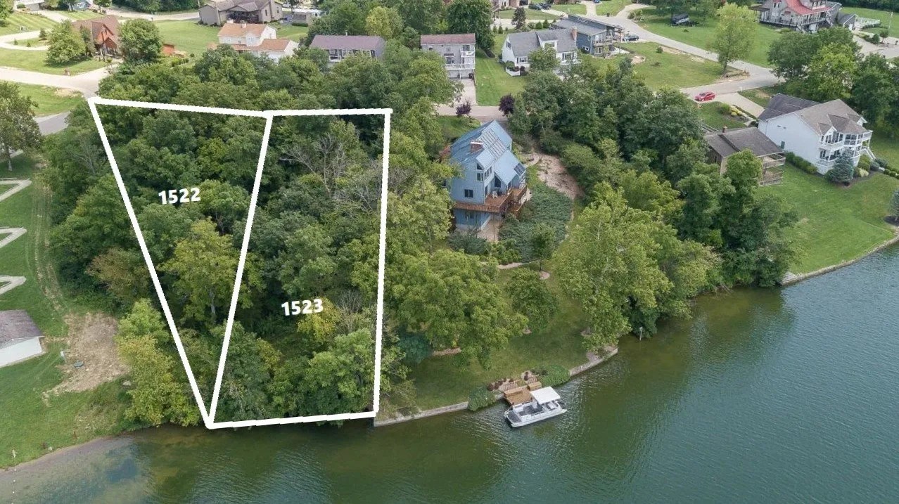 HIDDEN VALLEY LAKE, INDIANA MAIN LAKE DOUBLE LOT! Premier Properties Real Estate