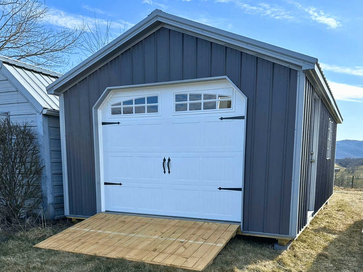 Single Car Garage in Rural Retreat VA Premier Building Solutions