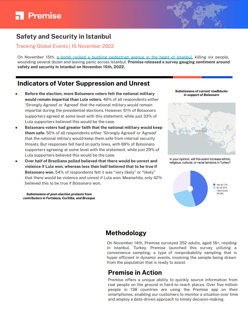 Safety and Security in Istanbul Premise