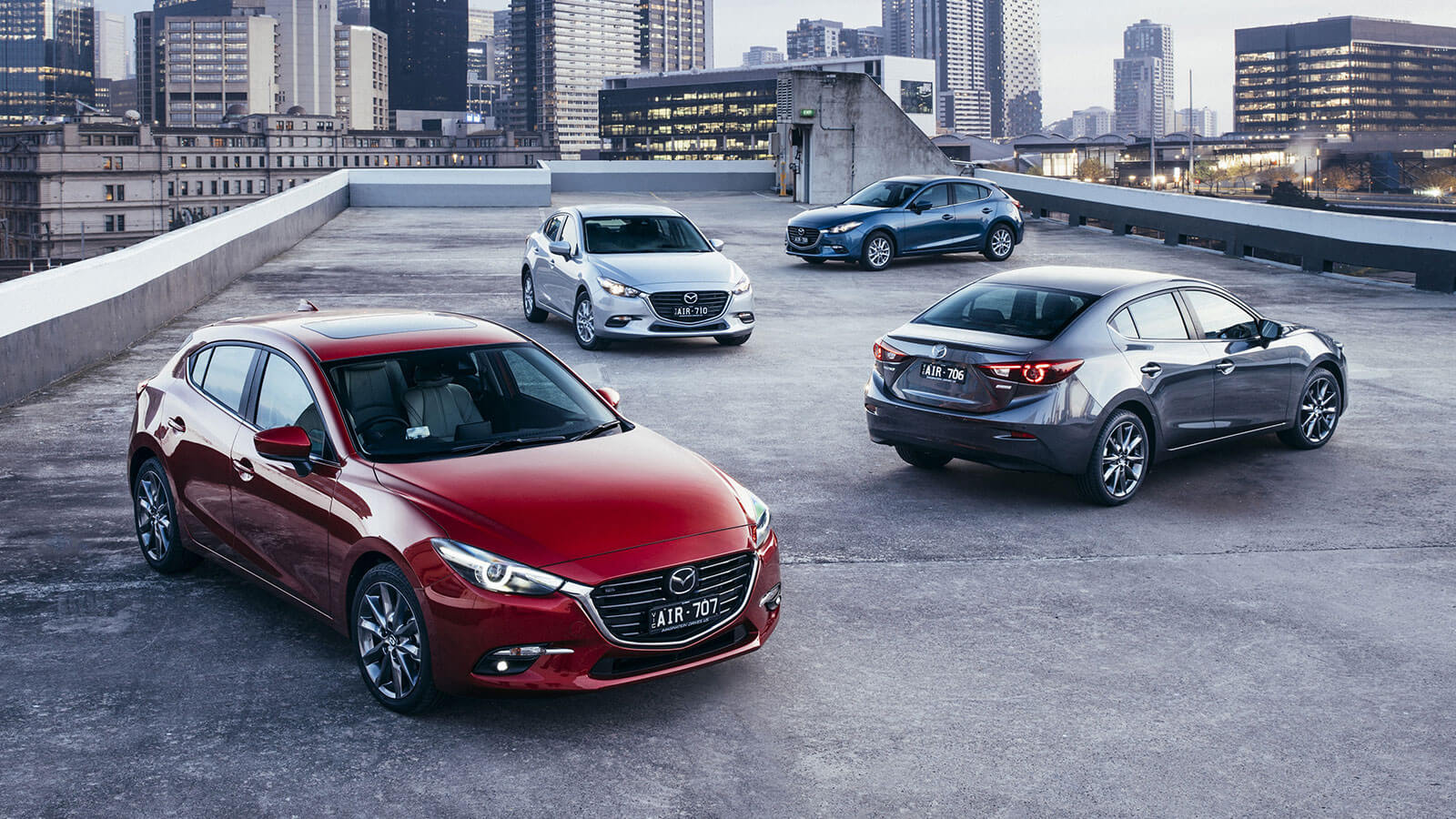 International Mazda sales hit