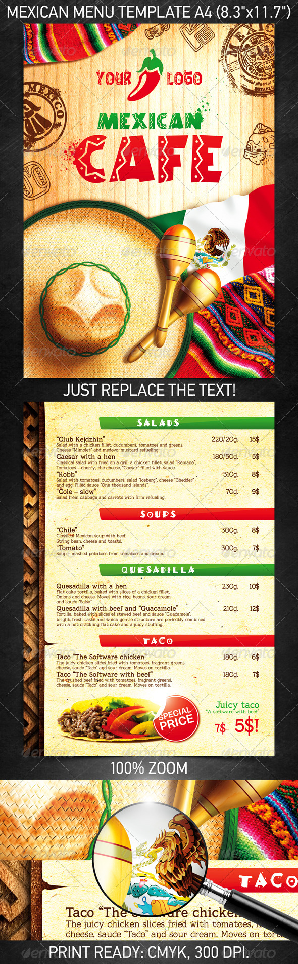 13 best selling menu templates for restaurants PremiumCoding