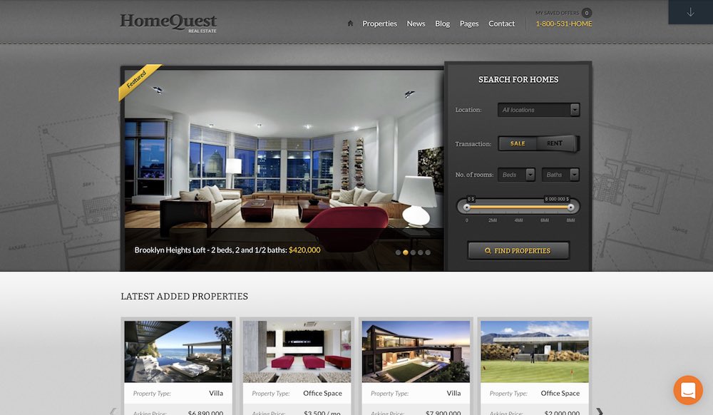 20+ Best Real Estate WordPress Themes of 2020 PremiumCoding