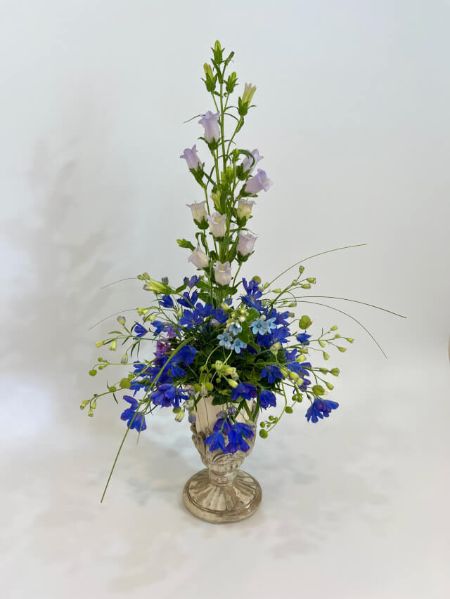 コーン応用ブルーファウンテン Blue Flower Fountain