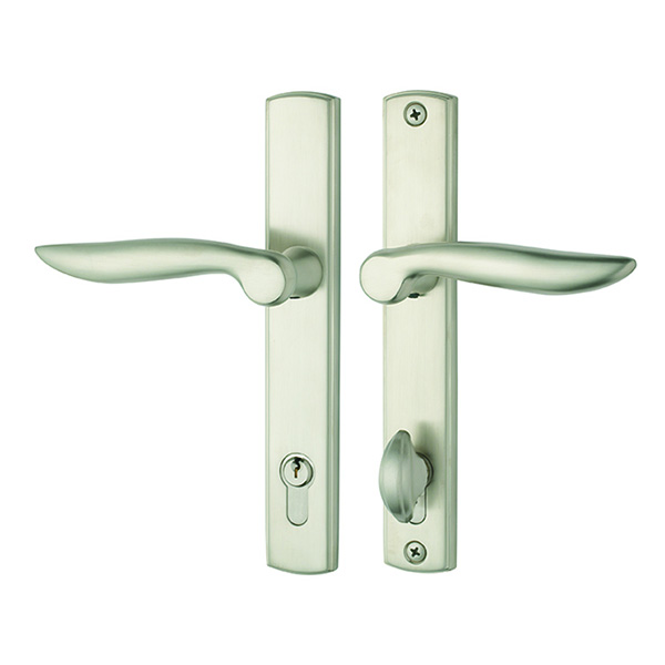 Nickel Keyed Swing Door Handle Premium Hardware