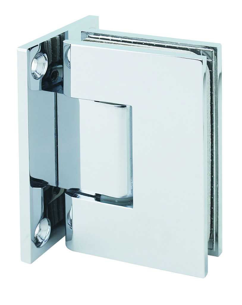 Wall to Glass Shower Door Hinge For Glass Doors Chrome