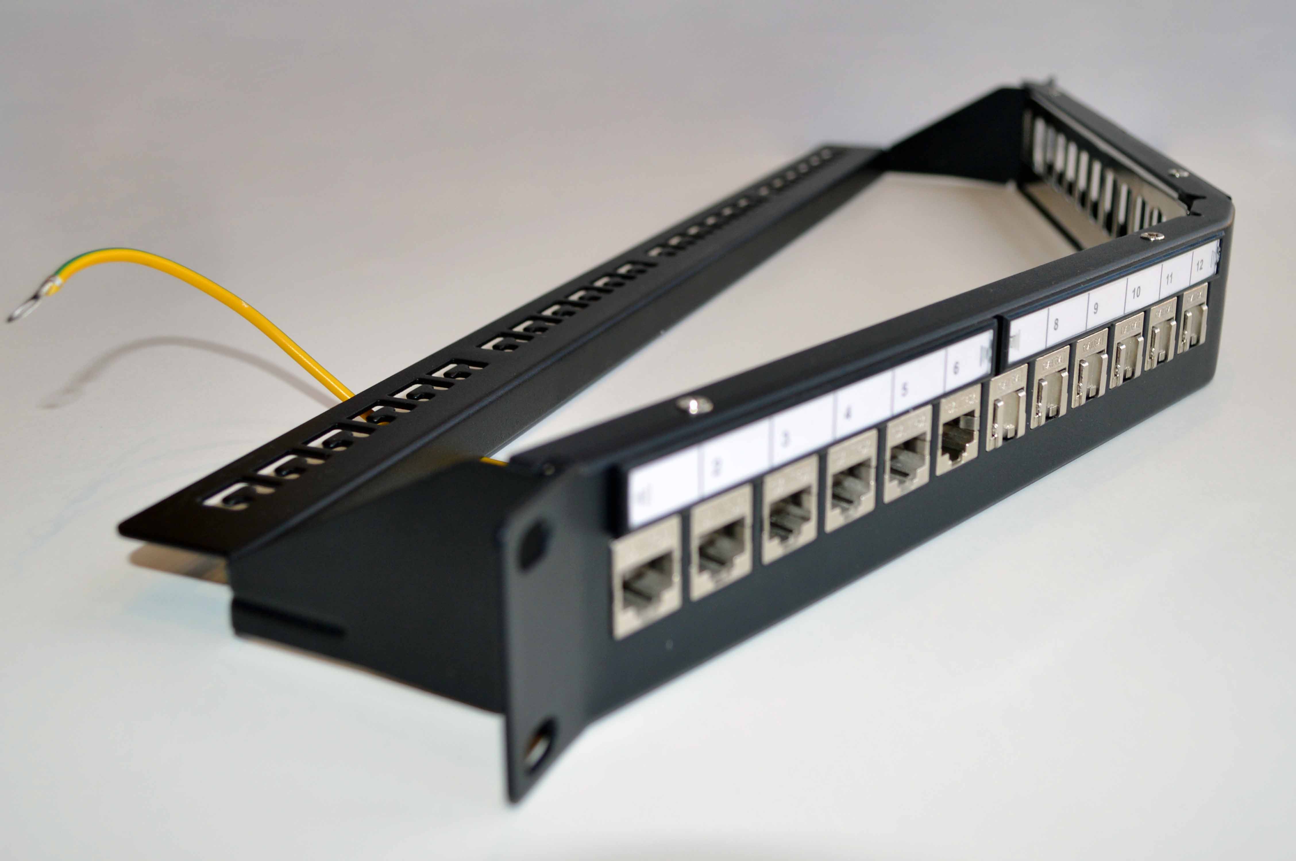 PremiumLine Angled Modular Patch Panel