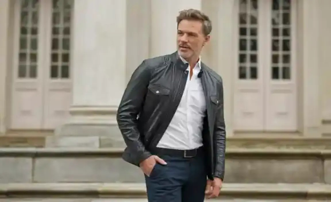 How Fine Leather Jackets for Men Add Class to Everyday Style
