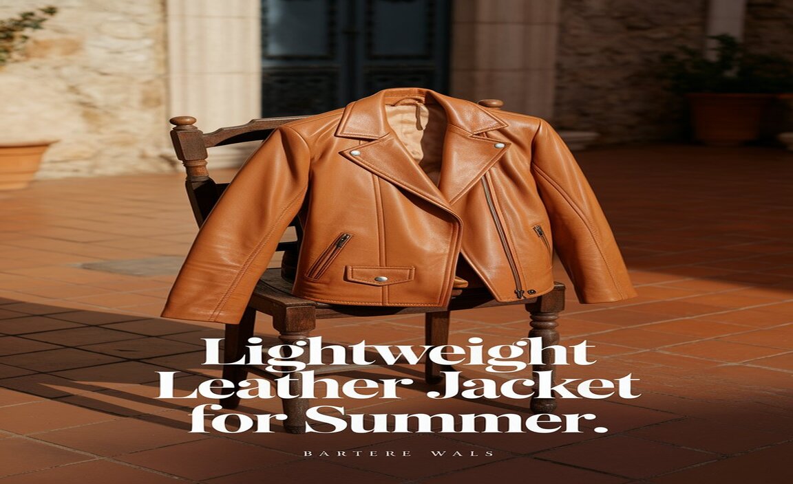 Key Features to Consider When Choosing a Lightweight Leather Jacket