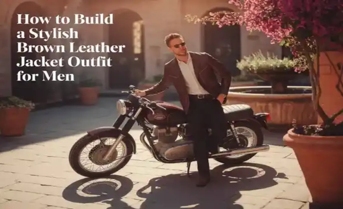 Understanding the Basics of Building a Stylish Brown Leather Jacket Outfit