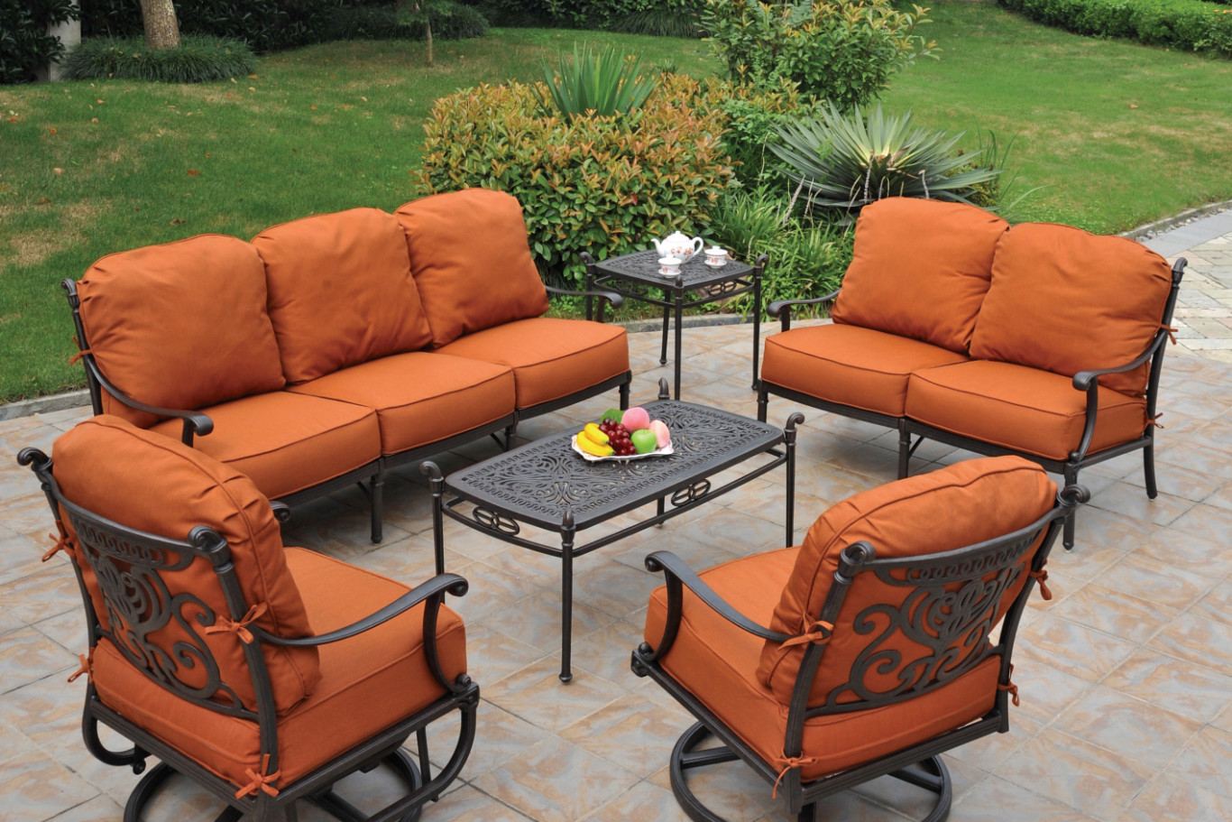 Hanamint Grand Tuscany Deep Seating Set Premium Patio