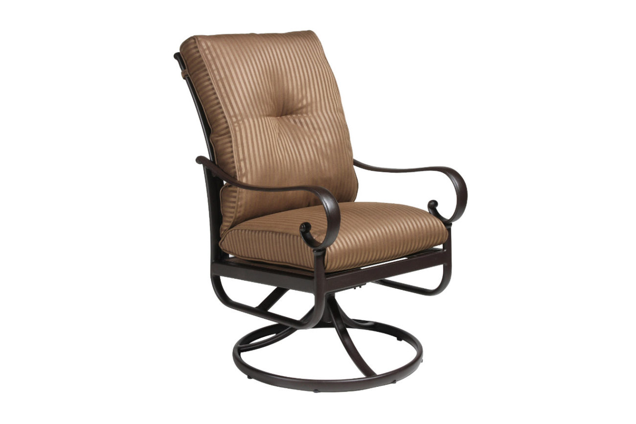 Hanamint Santa Barbara Aluminum Swivel Rocker (Full Cushion