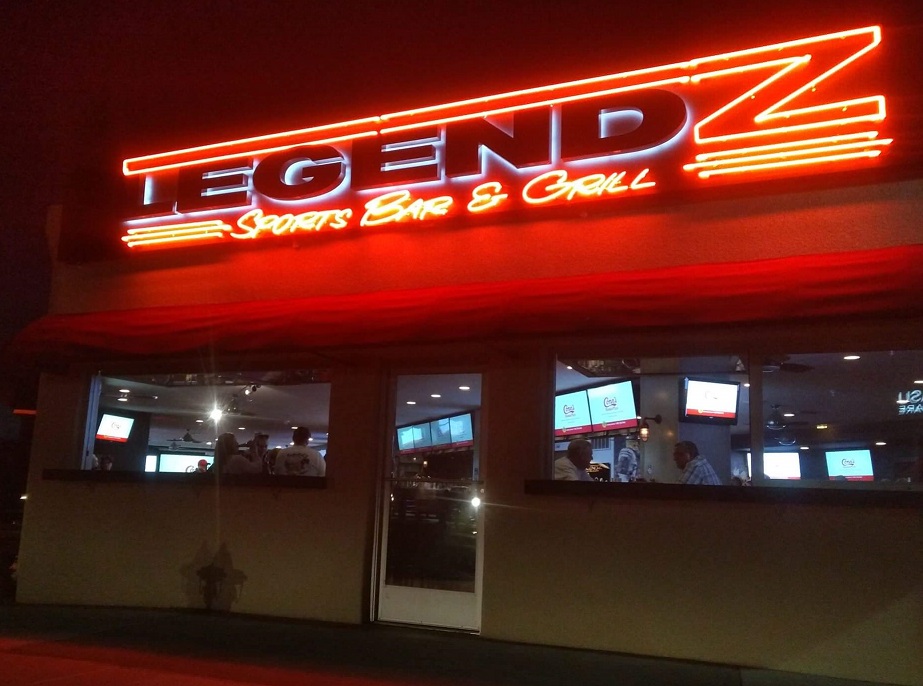 Neon Signs for Legendz Sports Bar and Grill in Lake Havasu City
