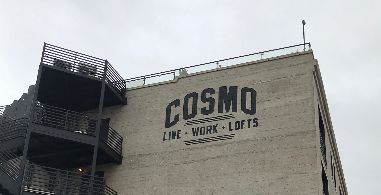 Cosmo Lofts Building Mural in Hollywood Premium Solutions