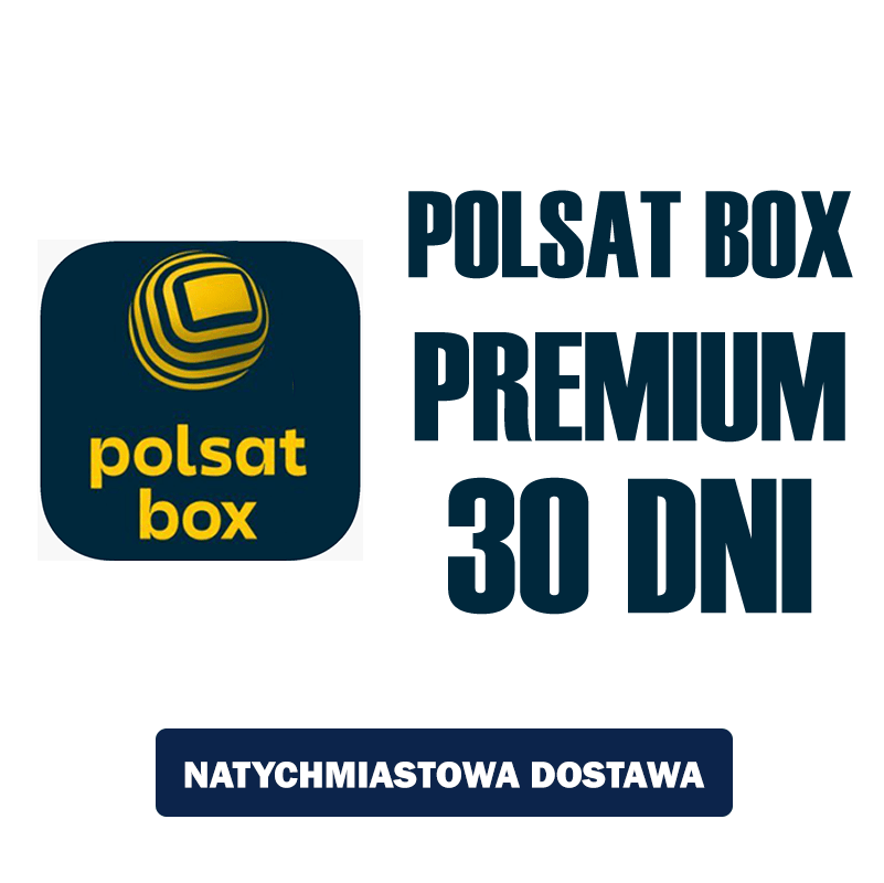 POLSAT BOX GO 30 DNI PREMIUM KONTO Kody Premium