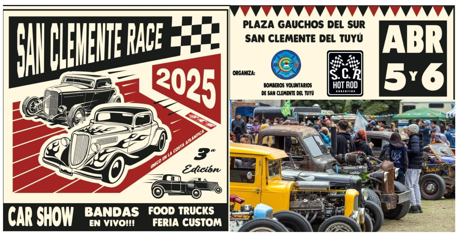 San Clemente Race 2025: autos clásicos, música y adrenalina