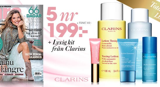 Allt i Hemmet + rustik ljusstake och härlig pläd som premie