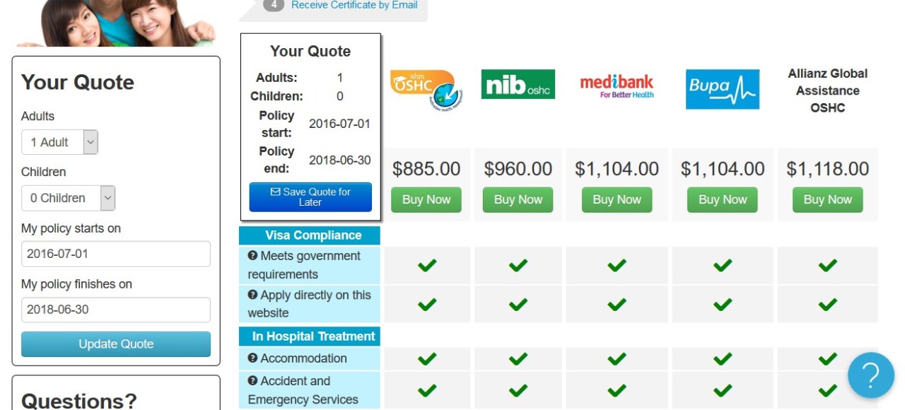 How to save money on Overseas Student Health Cover? Yellow & Green