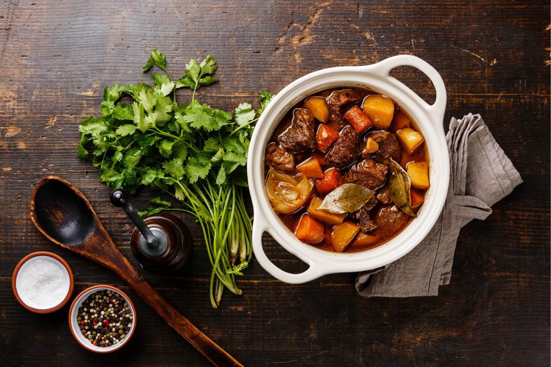 Slow Cooker Beef and Vegetable Stew Gluten Free & Paleo