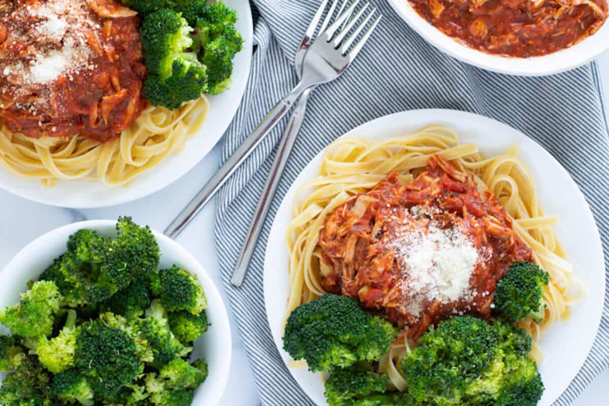 Slow Cooker Pork Ragu Easy Weeknight Pasta!
