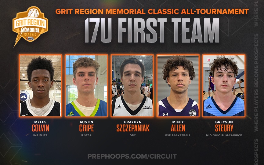 2023 All Star Tournament Trenton Tennessee Grit Memorial Classic: 17 U All Tournament Teams - Prep Hoops