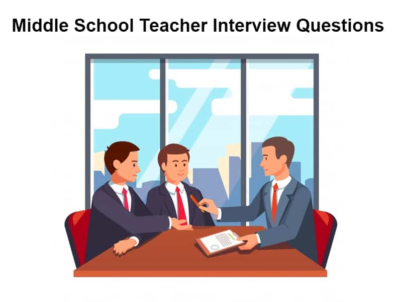 Top 21 Middle School Teacher Interview Questions in 2021 [with Answers